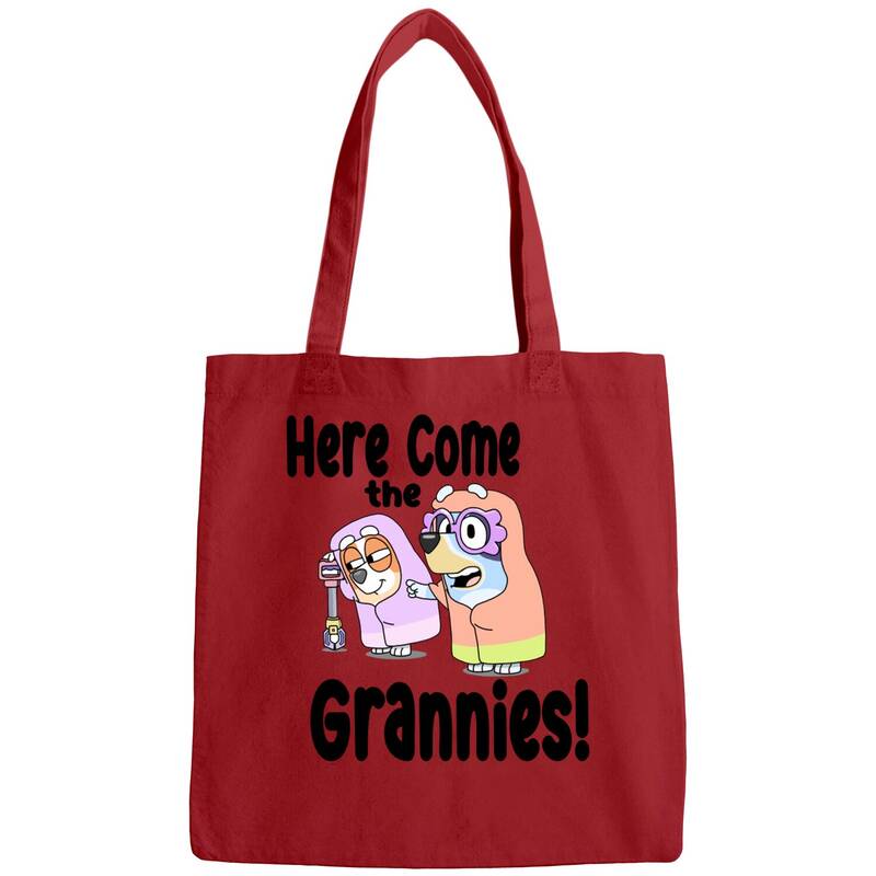 Grannies (dark Text) - Bluey Cartoon - Bags