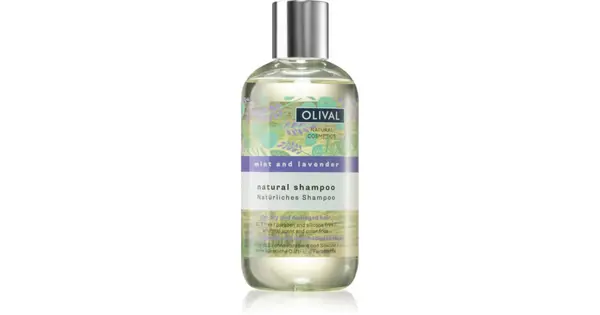 Olival Natural Mint and Lavender Shampoo naturale for damaged and dry hair 250 ml