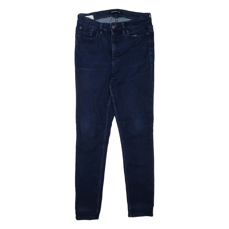 CALVIN KLEIN JEANS Womens Jeans Blue Regular Skinny W28 L28