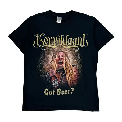 Korpiklaani Gildan Graphic T-Shirt - Medium Black Cotton