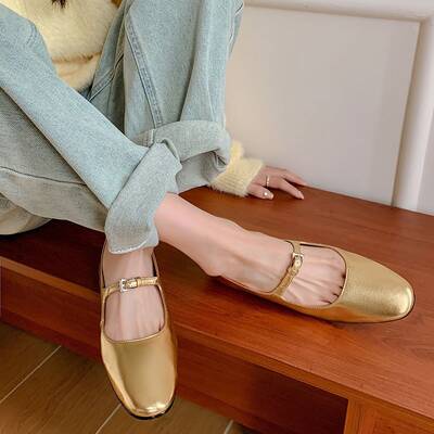 CHIKO Charli Round Toe Block Heels Mary Jane Shoes