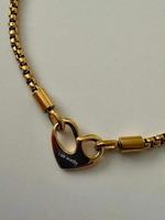 Stainless Steel Heart Pendant Stainless Steel Necklaces, Fashion Cuban Link Chain Jewelry for Party, Daily Clothing Decor, Tr...