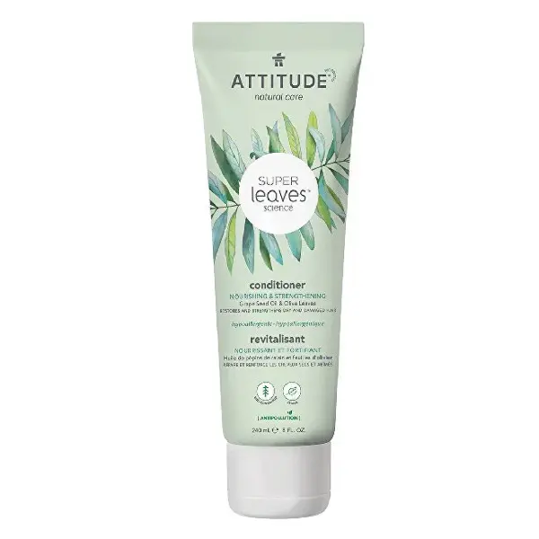 Attitude Balsamo Nutriente Naturale Per Capelli Secchi E Danneggiati Super Leaves (Balsamo Nutriente E Rinforzante) 240 Ml