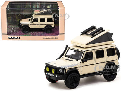 Mercedes-AMG G 63 with Camping Tent Beige \