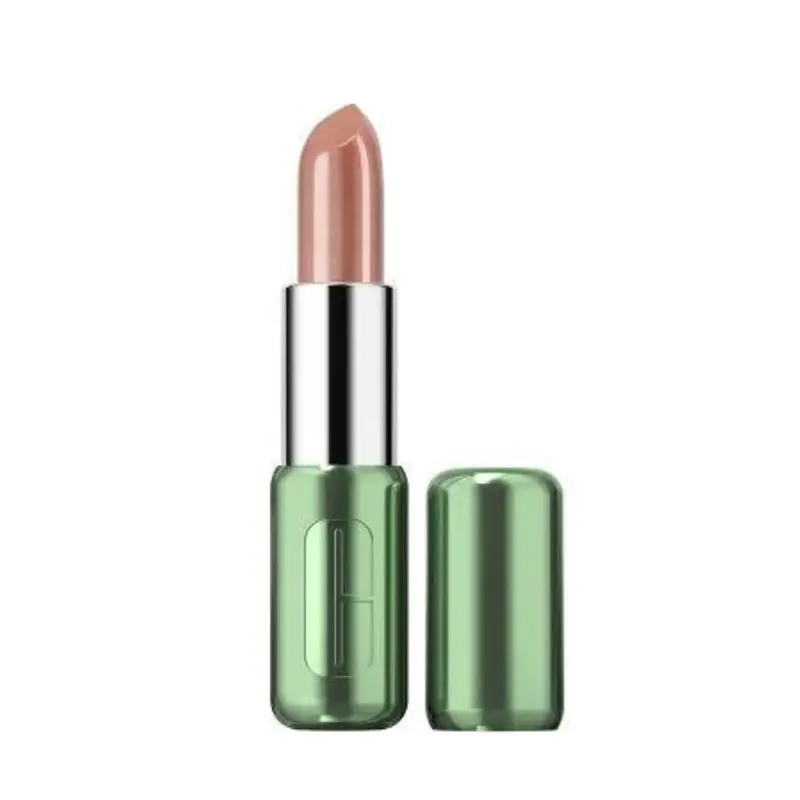 Glossy lipstick Clinique Pop Longwear (shiny lipstick) 3.9 g - Shade: Bare Pop