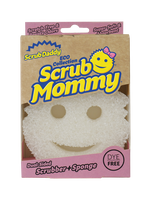 Dye-Free Scrub Mommy Sponge (1ct) - FlexTexture Dual-Sided Design