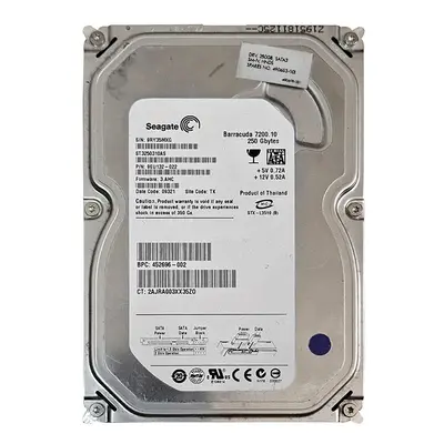 490699-001 HP 250GB 7200RPM SATA 3Gb/s 3.5-inch Hard Drive