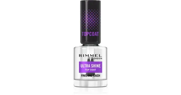 Rimmel Ultra Shine top coat nails for una perfect protection and una intense shine 12 ml
