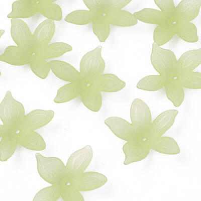 Transparent Acrylic Beads
