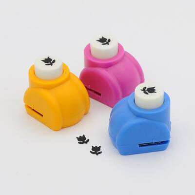 Mini Plastic Craft Punch Sets for Scrapbooking & Paper Crafts