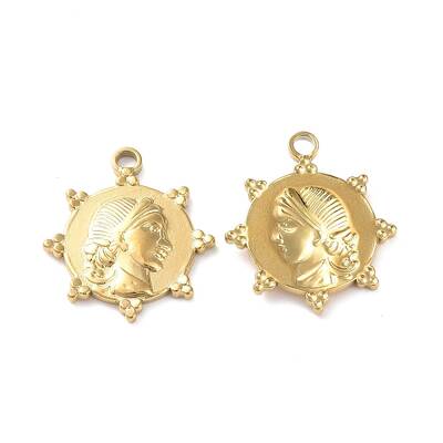 Ion Plating(IP) 304 Stainless Steel Pendants
