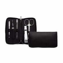 Dukas Premium Line 5 Piece Black Zipper Manicure Set for Men