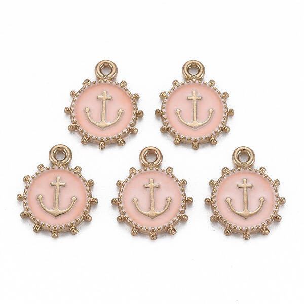 Alloy Enamel Pendants