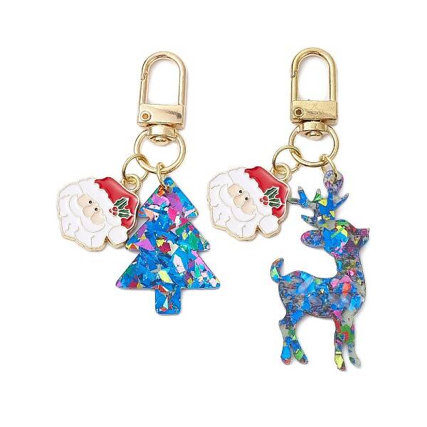 2Pcs Acrylic Pendants Decorations