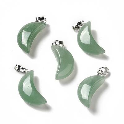 Natural Green Aventurine Pendants