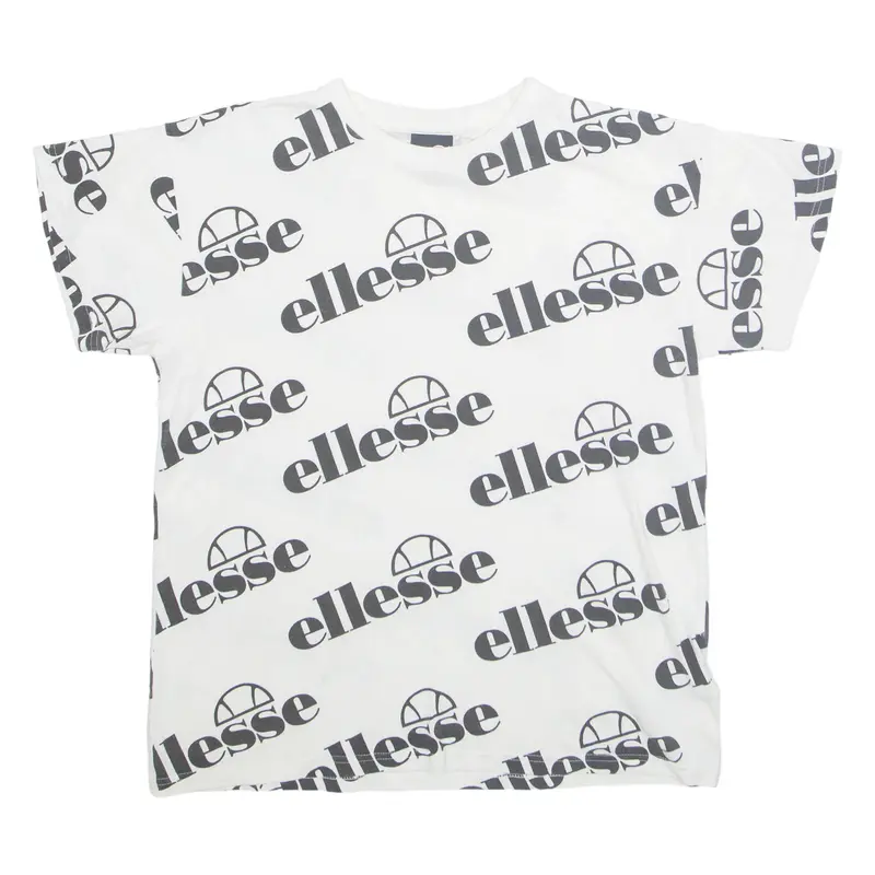 ELLESSE Womens T-Shirt White S
