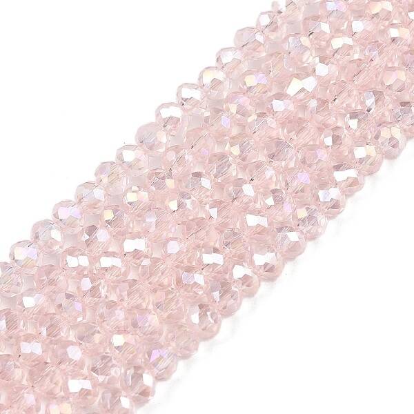 Electroplate Glass Beads Strands