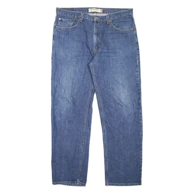 LEVI'S 550 Jeans Mens Blue Relaxed Straight Stone Wash W36 L32