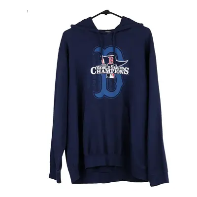 Boston Red Sox 2013 MLB MLB Hoodie - Large Navy Cotton Blend