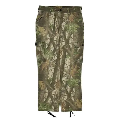 Hunting Unbranded Camo Cargo Trousers - 36W 32L Khaki Cotton | Size: 36″ waist