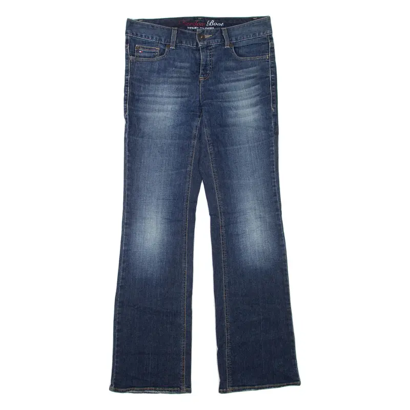 TOMMY HILFIGER Womens Jeans Blue Regular Bootcut W30 L32