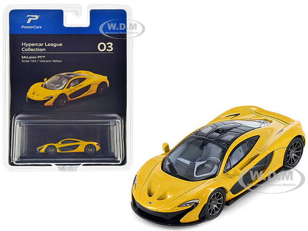 McLaren P1 Volcano Yellow Metallic with Black Top \