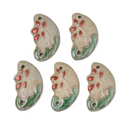 Handmade Porcelain Connector Charms