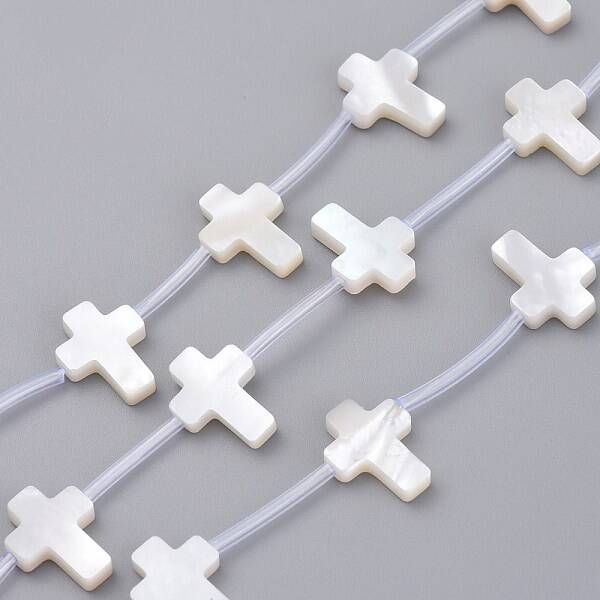 Natural White Shell Mother of Pearl Shell Beads