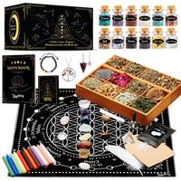 2025 New Witchcraft Supplies Kit, 80Pack Witch Starter Kit Wiccan Supplies and Tools Witchy Gifts for Beginners, Spell Candle...