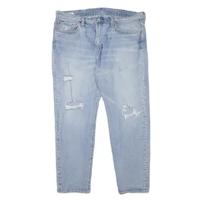 LEVI'S Hi-Ball BIG E Mens Jeans Blue Slim Tapered Stone Wash W38 L29