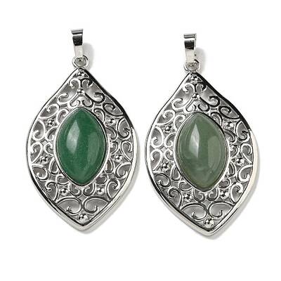 Natural Green Aventurine Pendants