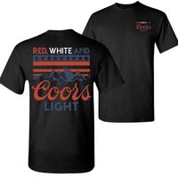 Unisex Patriotic Coors Light Shirt – Casual Wear with a Bold American Theme
