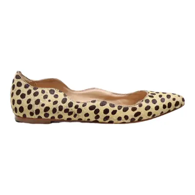 LOEFFLER RANDALL Ballet Shoes Yellow Cotton Womens UK 4