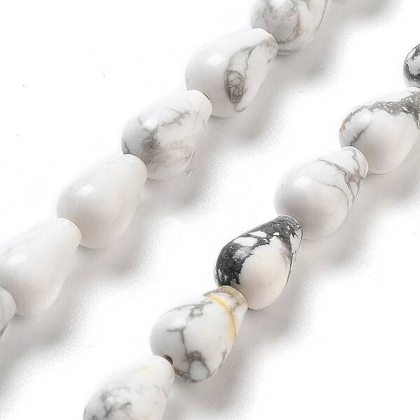 Natural Howlite Beads Strands