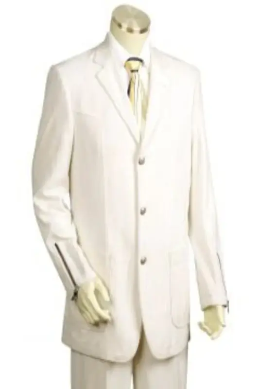 Canto Men's 2-Piece Velvet Corduroy Suit Fashionable Men's Clothing