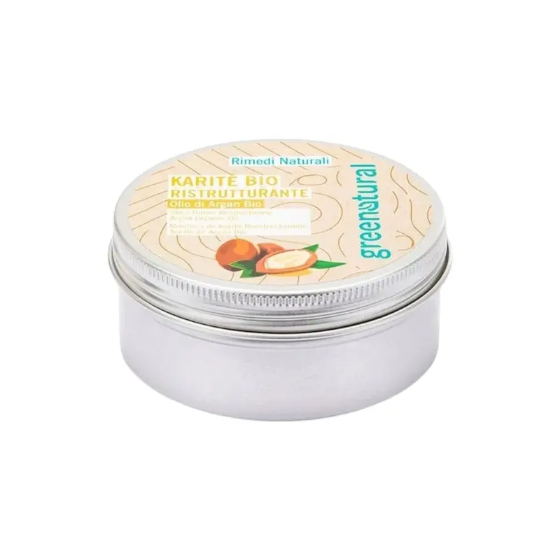 Greenatural Organic Shea Butter with Organic Argan Oil Restructuring 100 ml