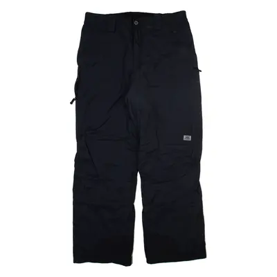 HELLY HANSEN Ski Mens Trousers Black Relaxed Straight W34 L31