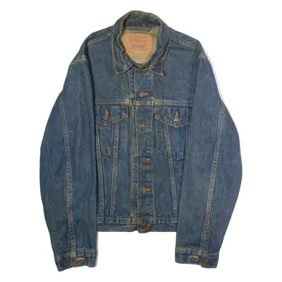 LEVI'S Mens Denim Jacket Blue S