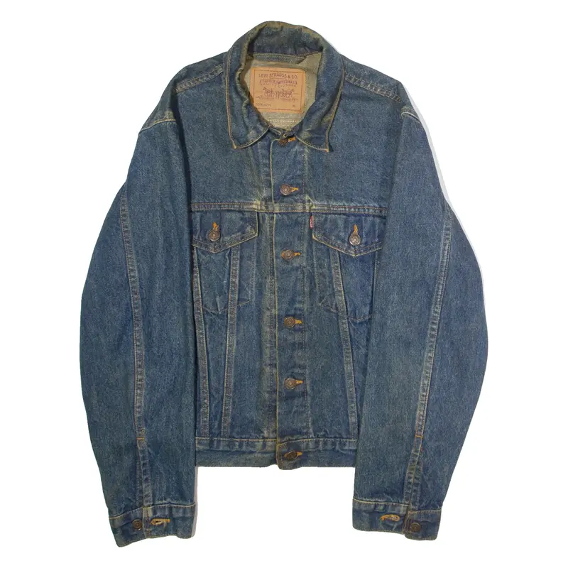 LEVI'S Mens Denim Jacket Blue S