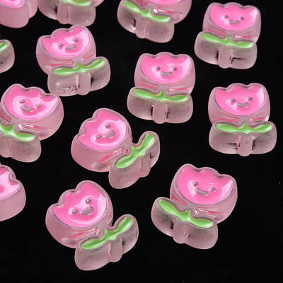 Transparent Acrylic Beads