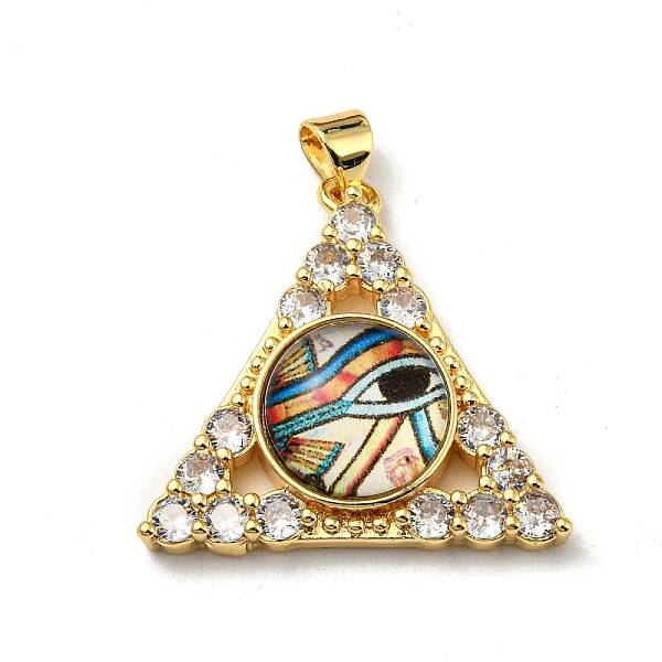 Real 18K Gold Plated Brass Pendants