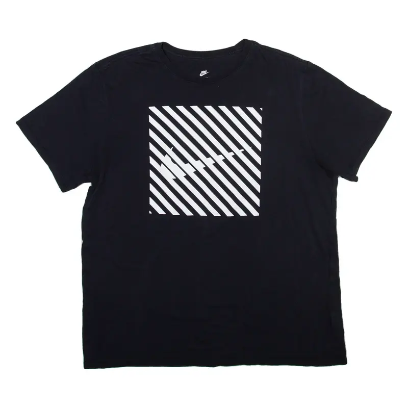 NIKE Mens T-Shirt Black XL
