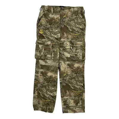 Realtree Cargo Trousers - 34W 31L Camo Cotton Blend