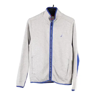 Age 14-16  Nautica Fleece - Large Grey Polyester