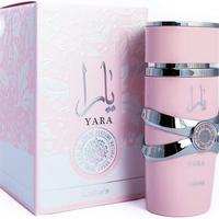 Lattafa Yara for Women Eau de Parfum Spray, 3.4FL.OZ Aroma Floral Fragrance Perfume Scent Vanilla Pack Scented Cologne Cosmet...