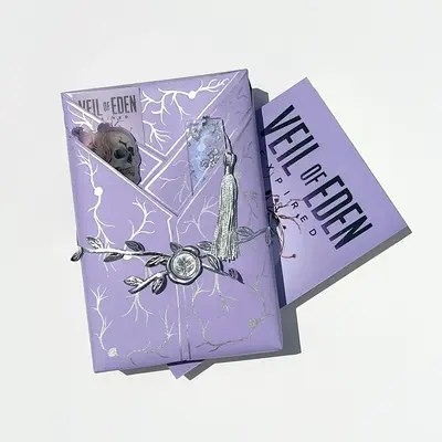 Veil of Eden Original Mirror-Signed Paperback by Andra Larkin - Deluxe Copy, Includes Premium Wrapped Edition, Stickers of Or...