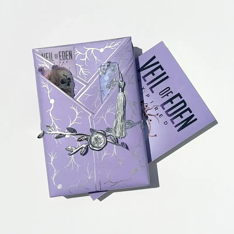 Veil of Eden Original Mirror-Signed Paperback by Andra Larkin - Deluxe Copy, Includes Premium Wrapped Edition, Stickers of Or...