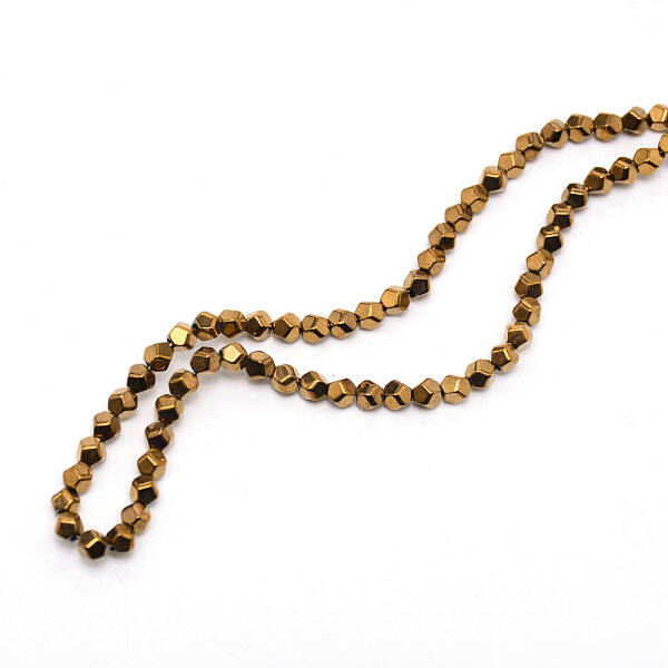 Non-magnetic Synthetic Hematite Beads Strands