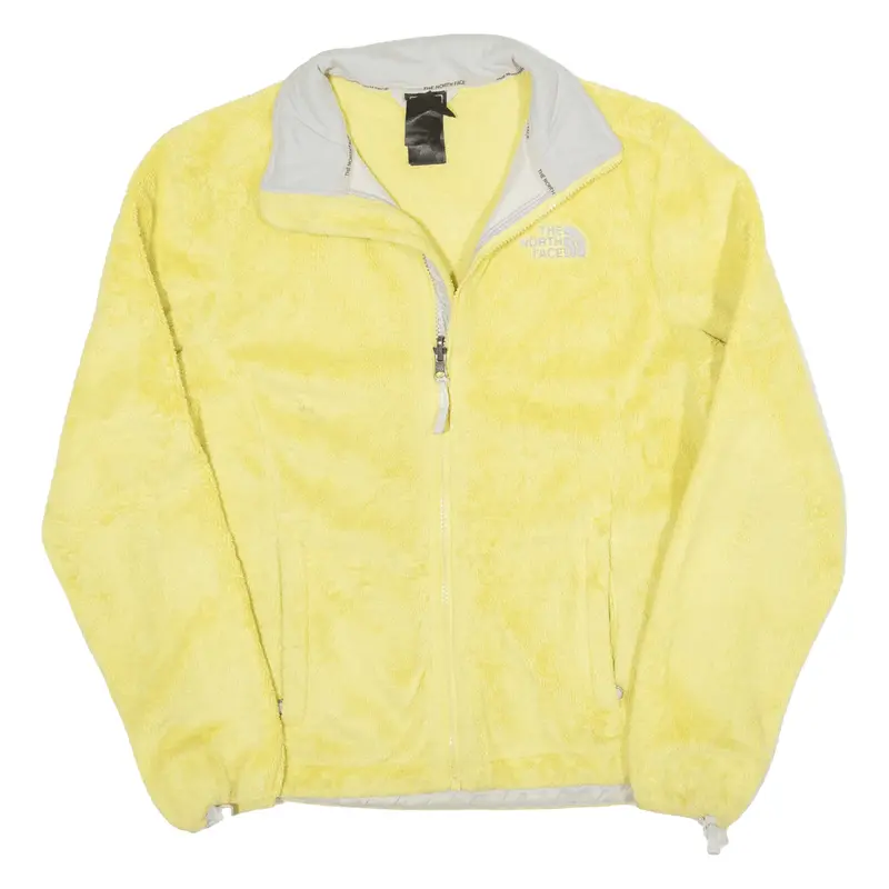 THE NORTH FACE Fleece Jacket Yellow Womens S