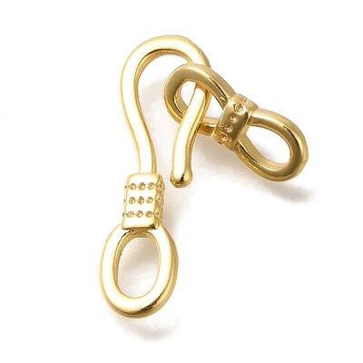 Brass Hook and S-Hook Clasps